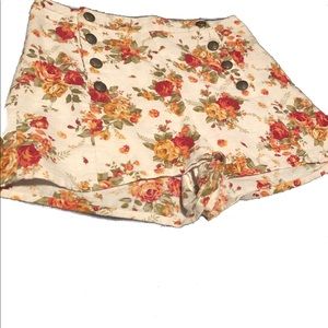 Floral shorts